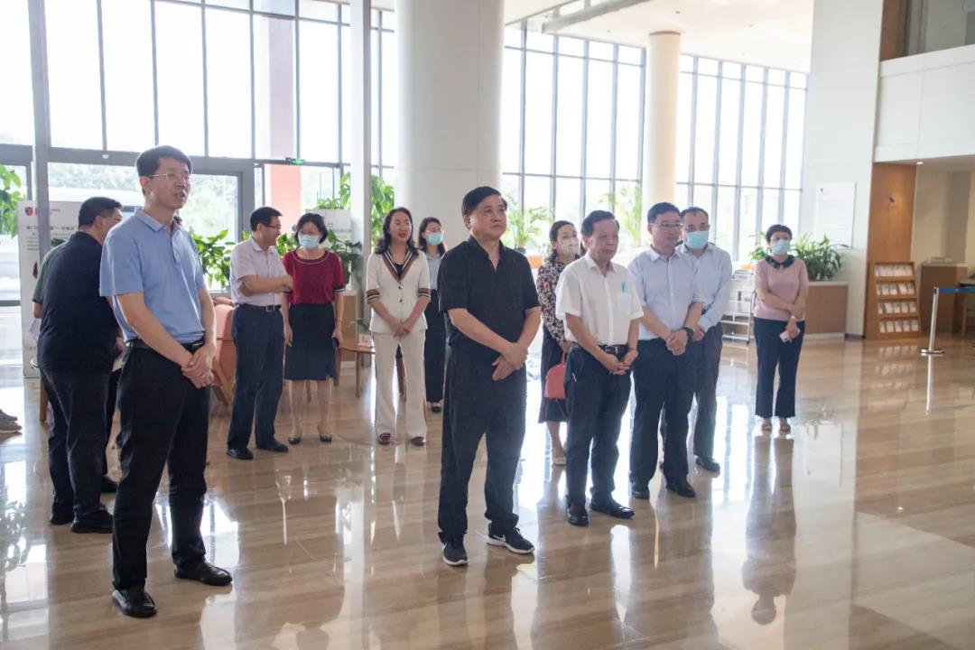 山東省科技廳黨組書記廳長唐波一行來我院調(diào)研指導(dǎo)
